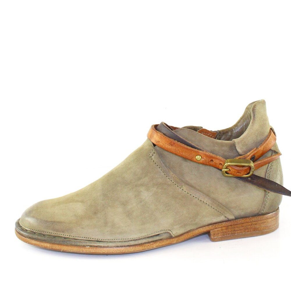 A.S 98 Felix Flat Leather Bootie Womens (EU 41/US 9.5)
